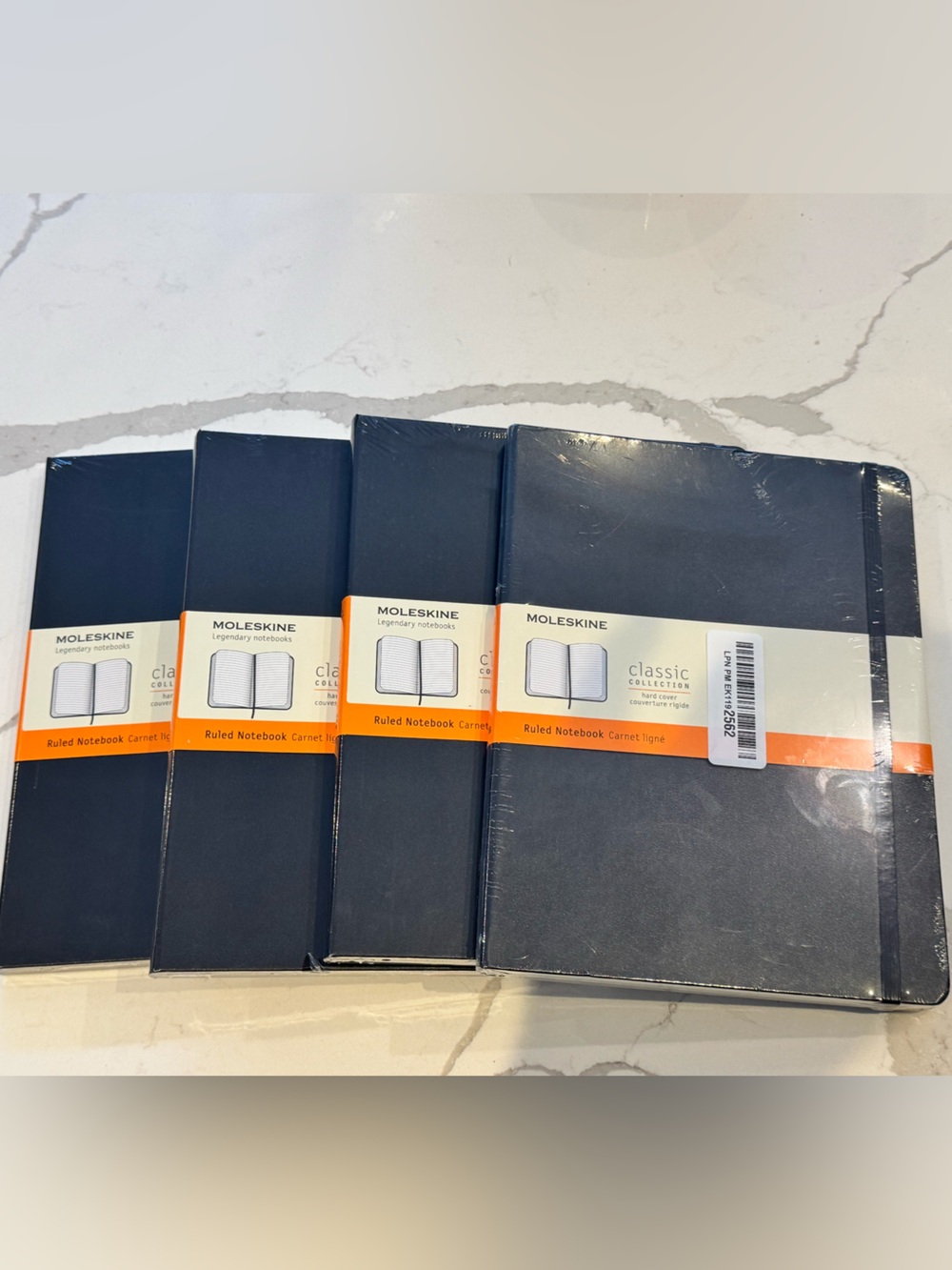 Moleskine Classic Hardcover Notebook - Black NEW still wrapped